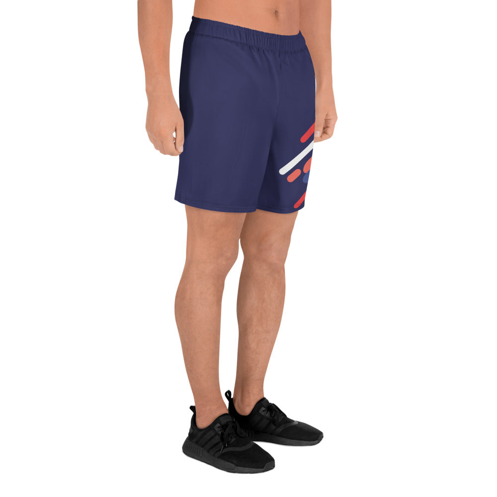 LIGHT STREAK All-Over Print Unisex Athletic Long Shorts