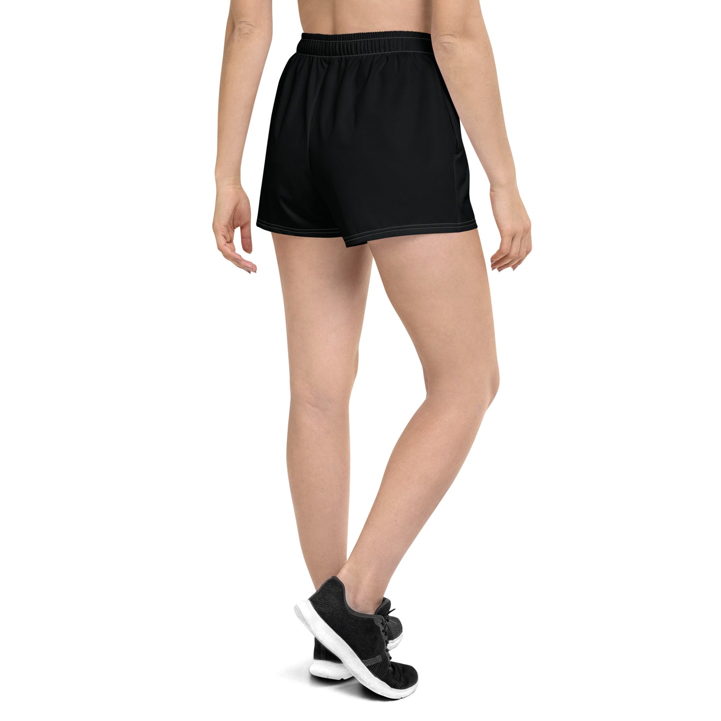 STAY FOCUSED All-Over Print Unisex Athletic Shorts