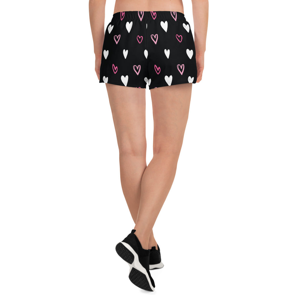 BE MY VALENTINE All-Over Print Unisex Athletic Shorts