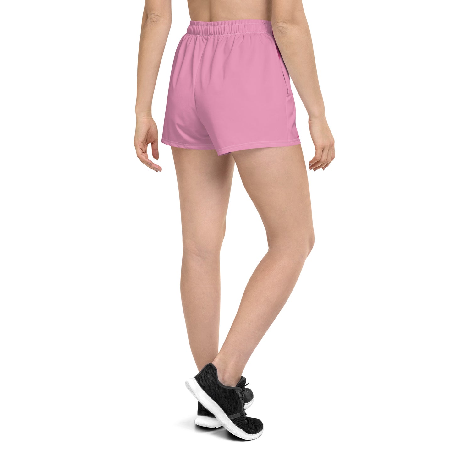 TIMELESS All-Over Print Unisex Athletic Shorts (Pink)