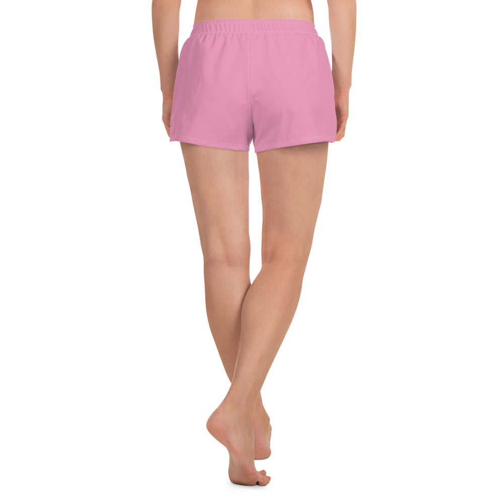 TIMELESS All-Over Print Unisex Athletic Shorts (Pink)