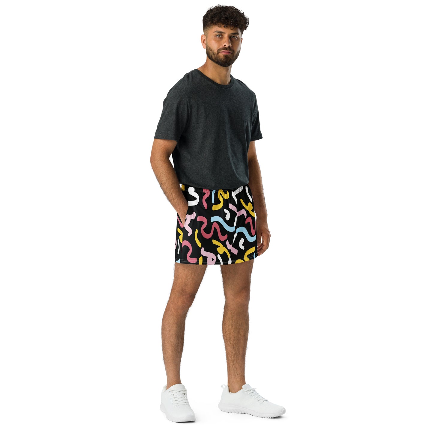 QUANTUM All-Over Print Unisex Athletic Shorts