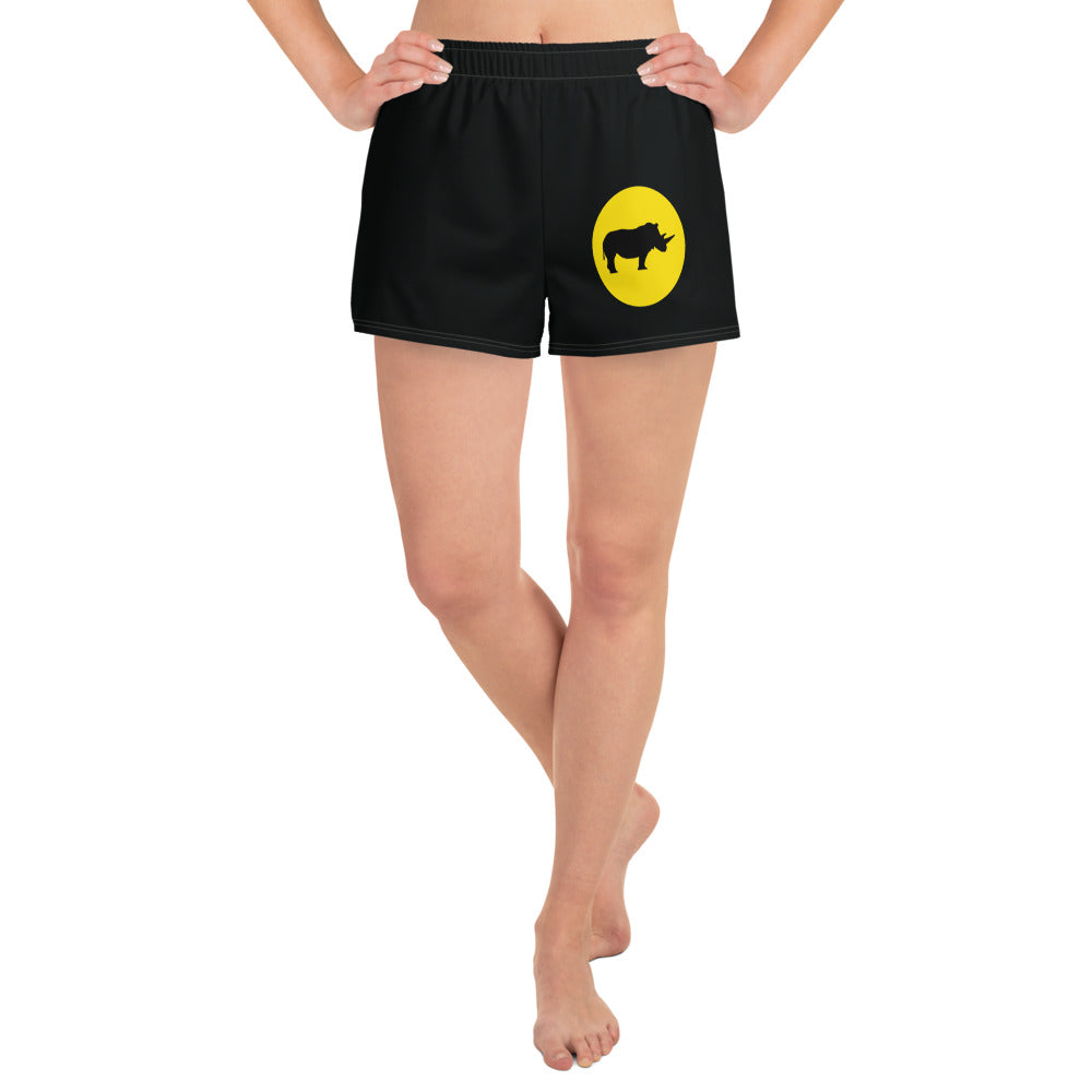 STAY FOCUSED All-Over Print Unisex Athletic Shorts