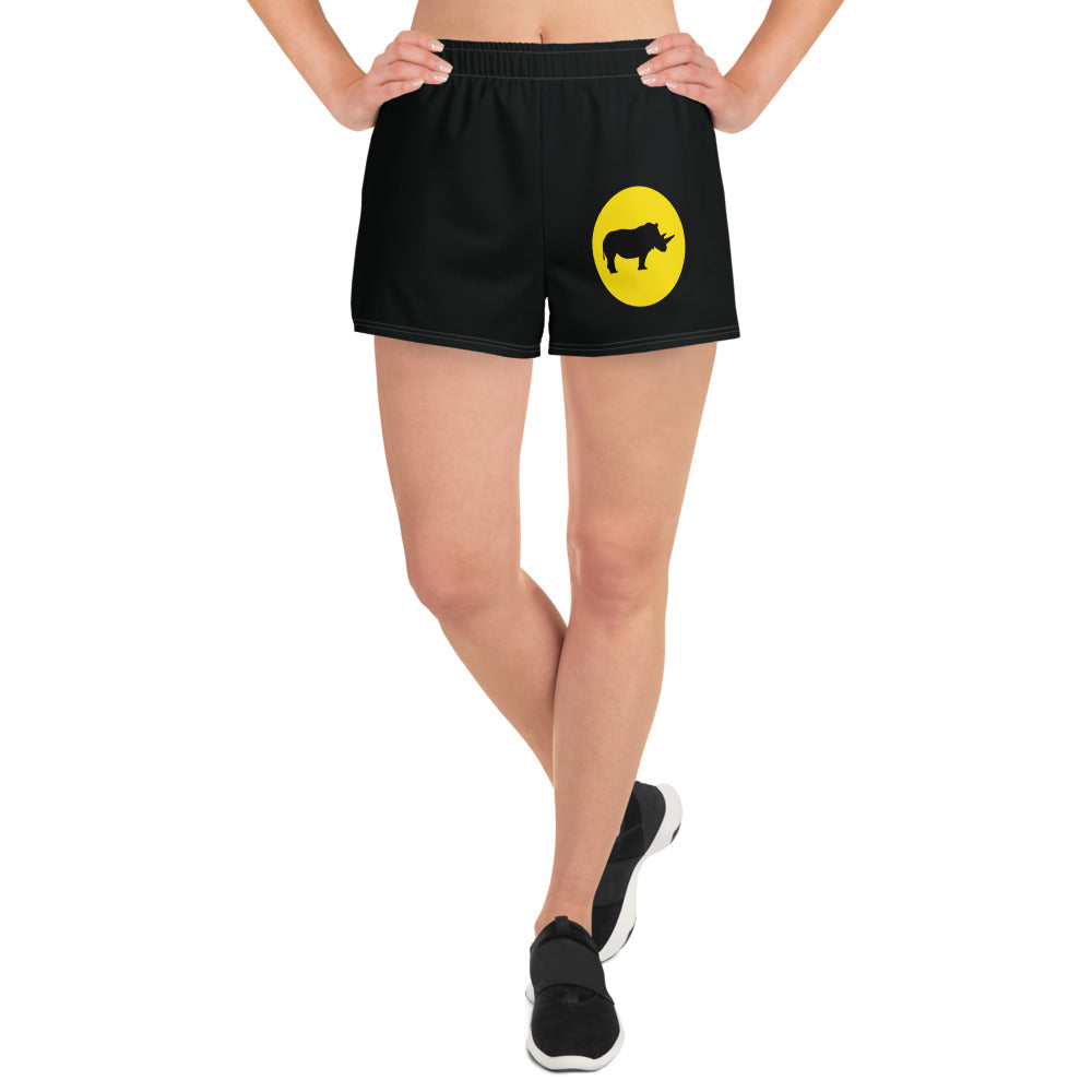 STAY FOCUSED All-Over Print Unisex Athletic Shorts