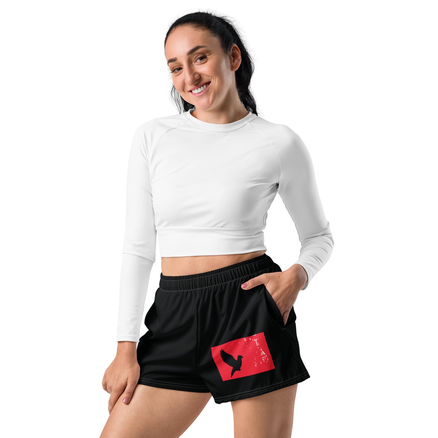 TAKE FLIGHT All-Over Print Unisex Athletic Shorts