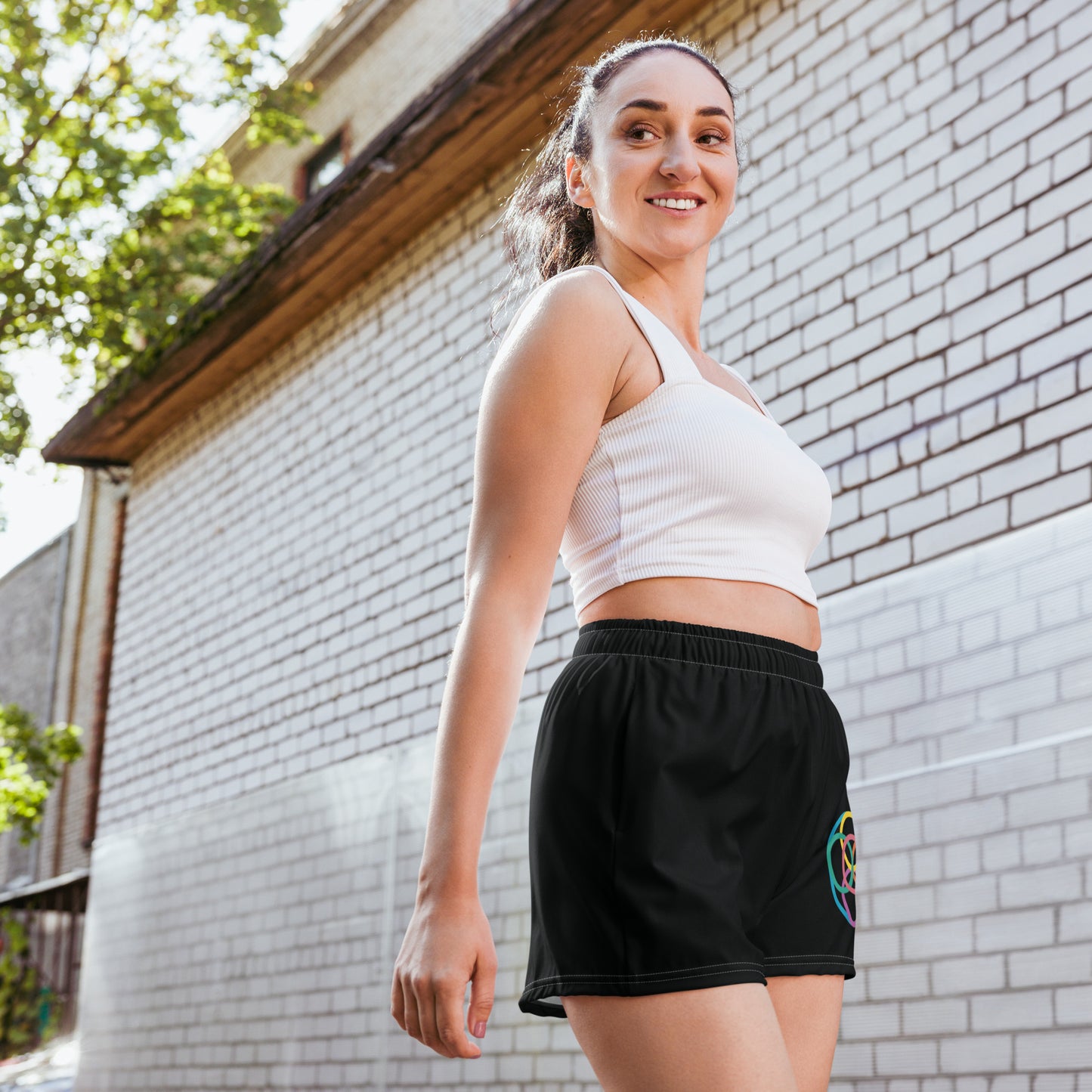 CONNECTED All-Over Print Unisex Athletic Shorts