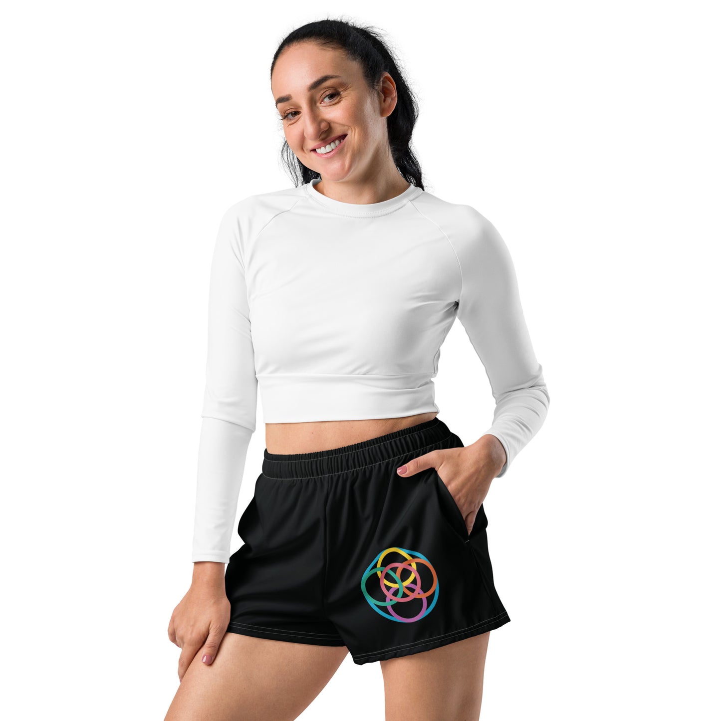 CONNECTED All-Over Print Unisex Athletic Shorts