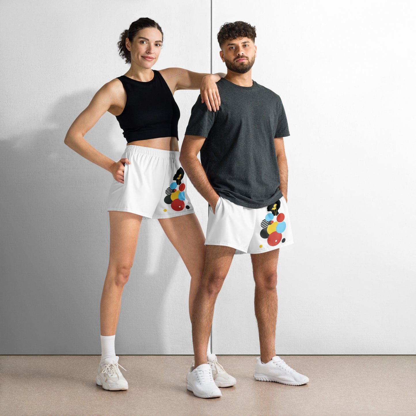 DREAMER All-Over Print Unisex Athletic Shorts