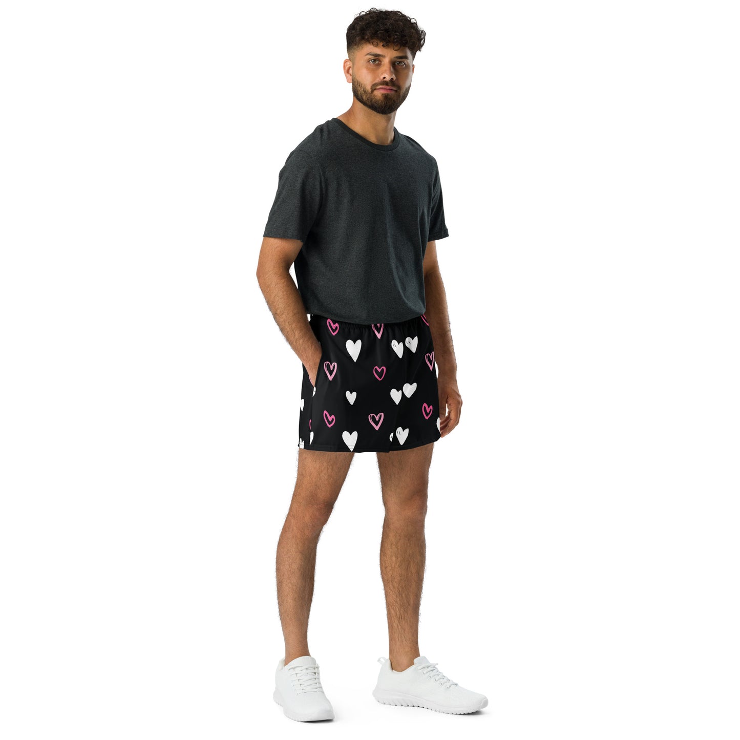 BE MY VALENTINE All-Over Print Unisex Athletic Shorts