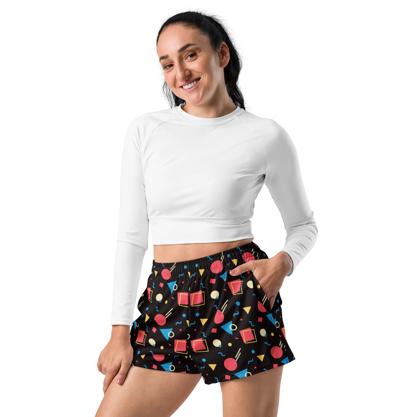 WATERMELON SUMMER All-Over Print Unisex Athletic Shorts