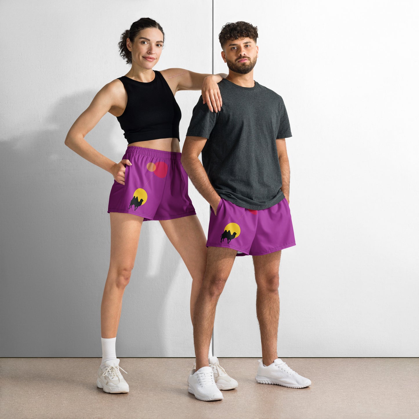 FOLLOW YOUR HEART All-Over Print Unisex Athletic Shorts