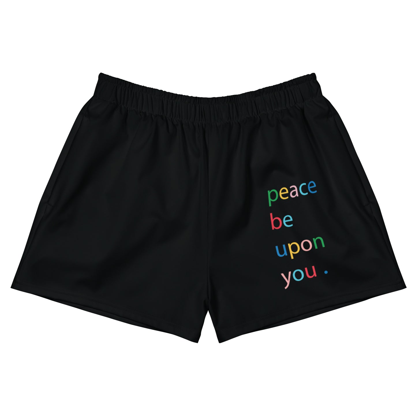 PEACE BE UPON YOU All-Over Print Unisex Athletic Shorts