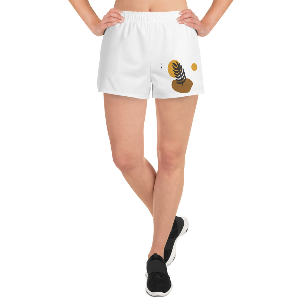 WARM All-Over Print Unisex Athletic Shorts