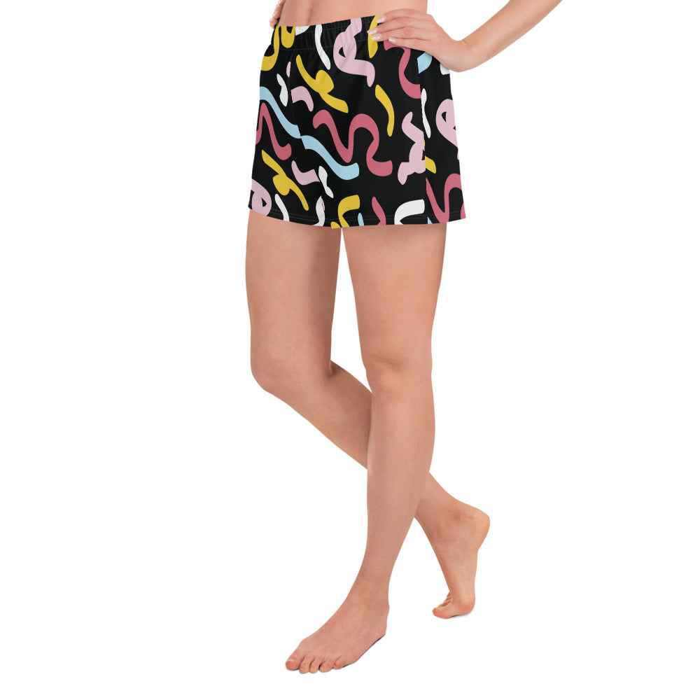 QUANTUM All-Over Print Unisex Athletic Shorts