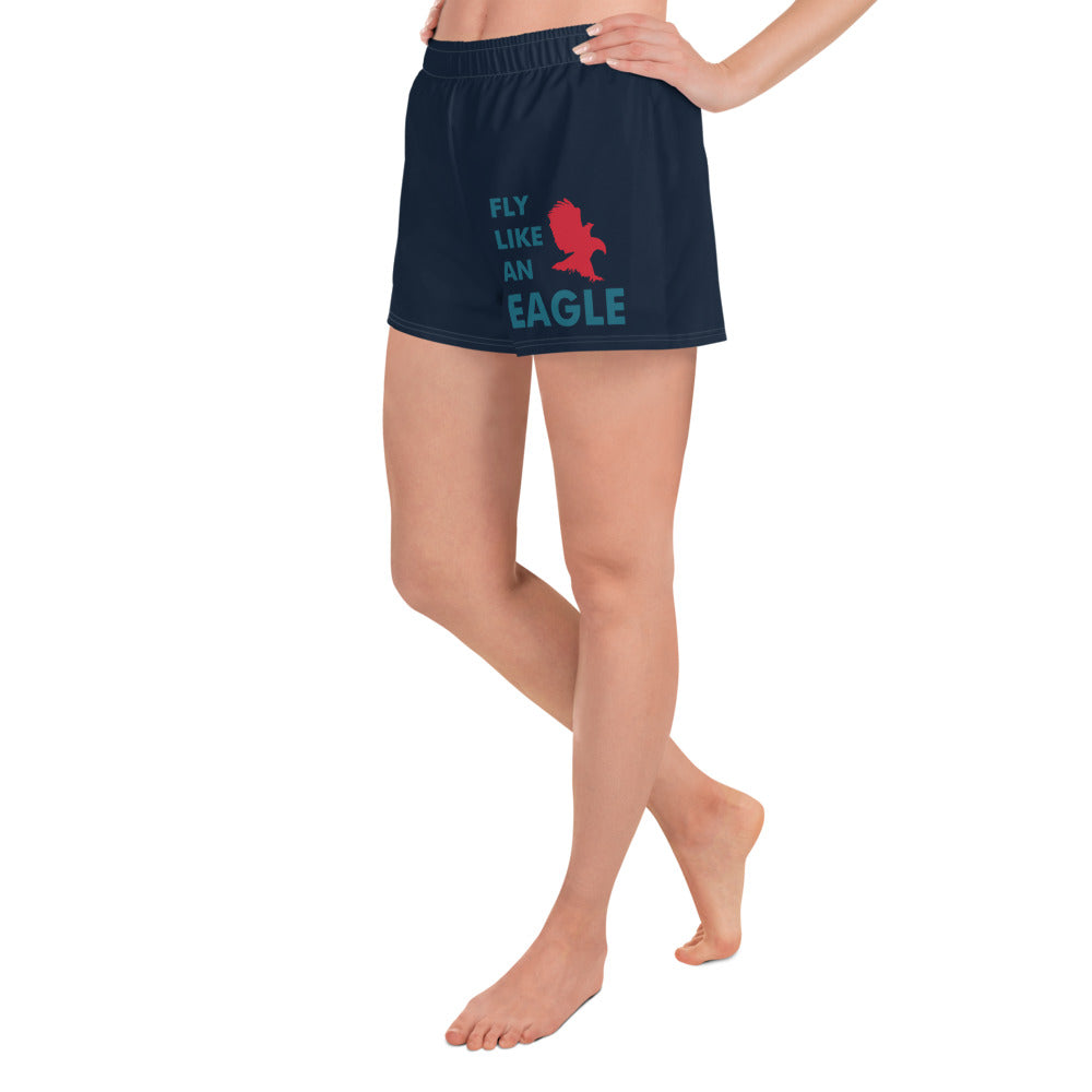 FLY LIKE AN EAGLE All-Over Print Unisex Athletic Shorts