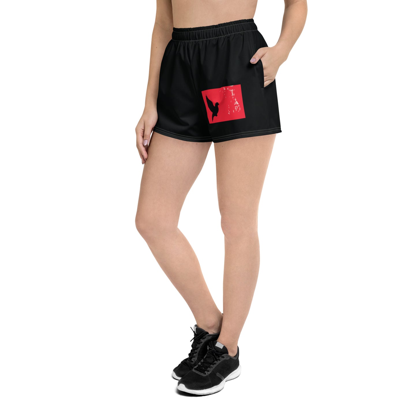 TAKE FLIGHT All-Over Print Unisex Athletic Shorts