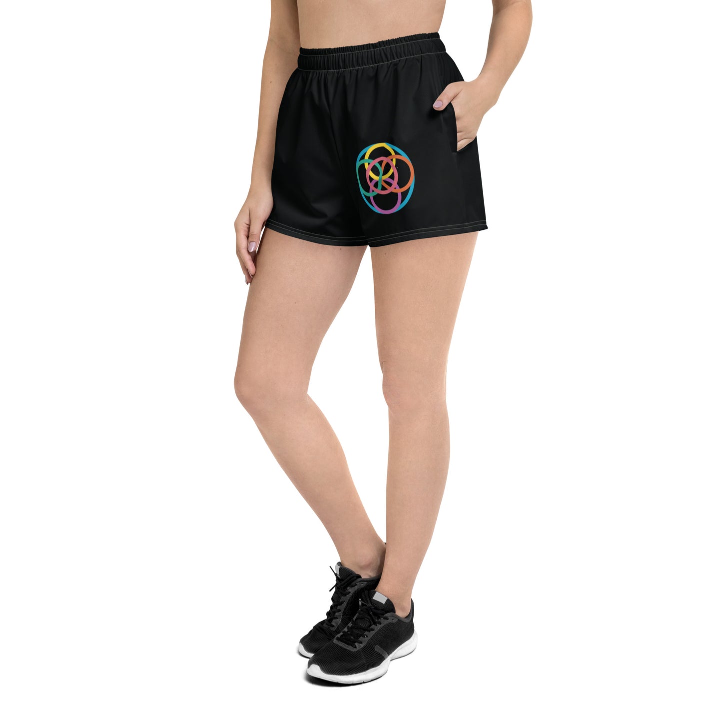 CONNECTED All-Over Print Unisex Athletic Shorts