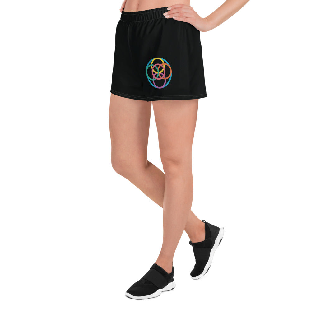 CONNECTED All-Over Print Unisex Athletic Shorts