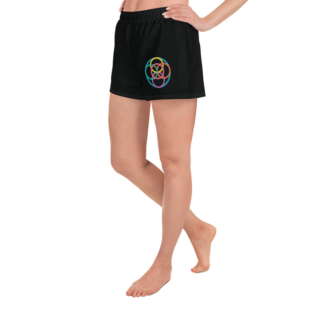 CONNECTED All-Over Print Unisex Athletic Shorts