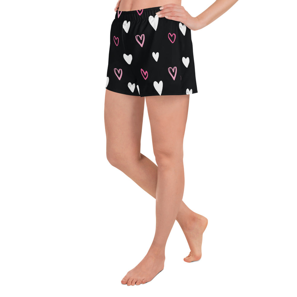 BE MY VALENTINE All-Over Print Unisex Athletic Shorts