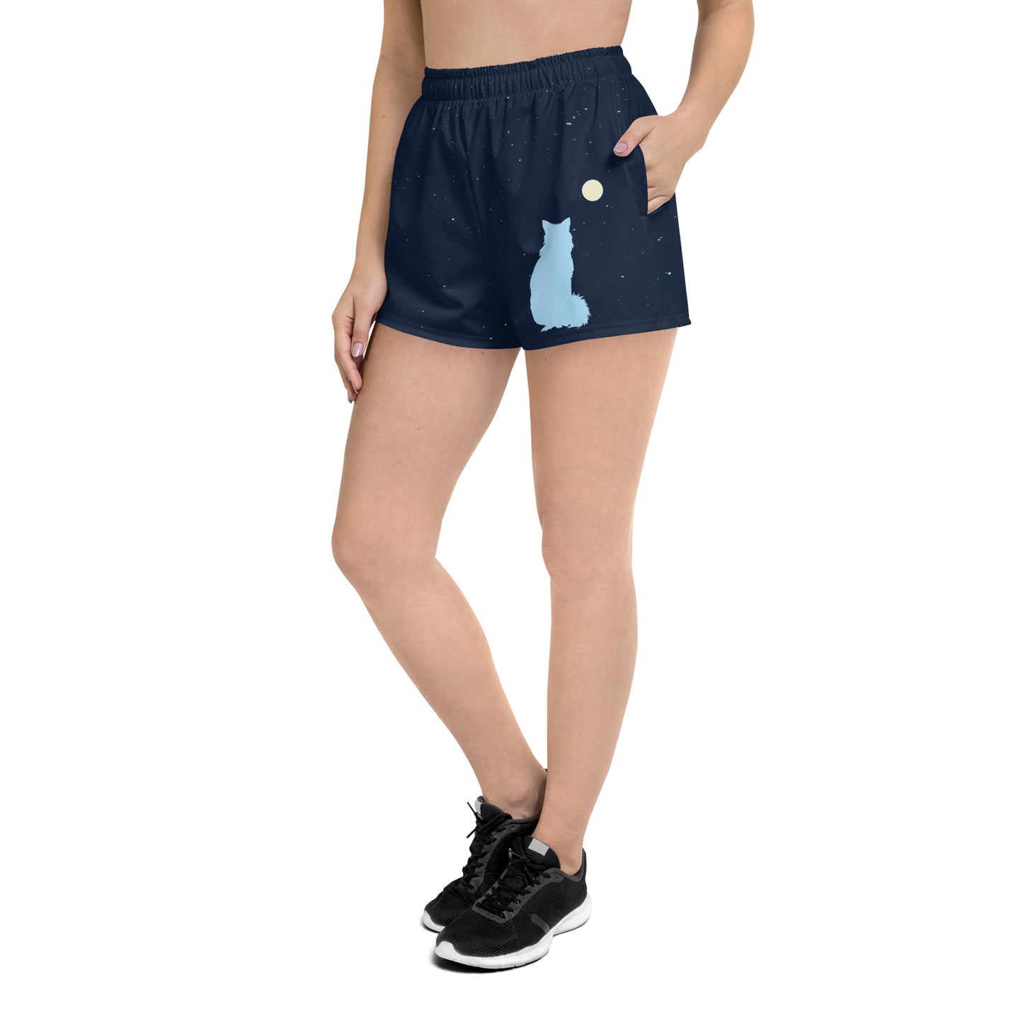 STAR GAZING All-Over Print Unisex Athletic Shorts