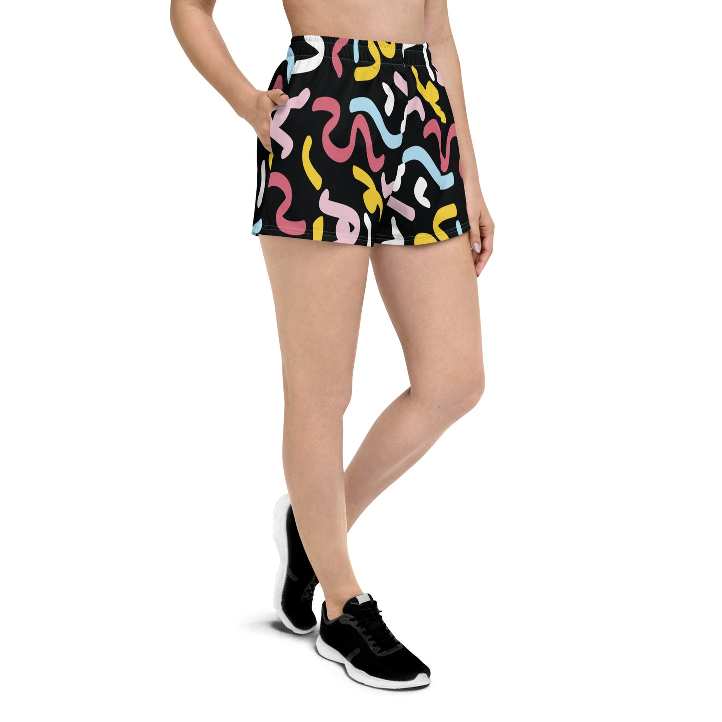 QUANTUM All-Over Print Unisex Athletic Shorts