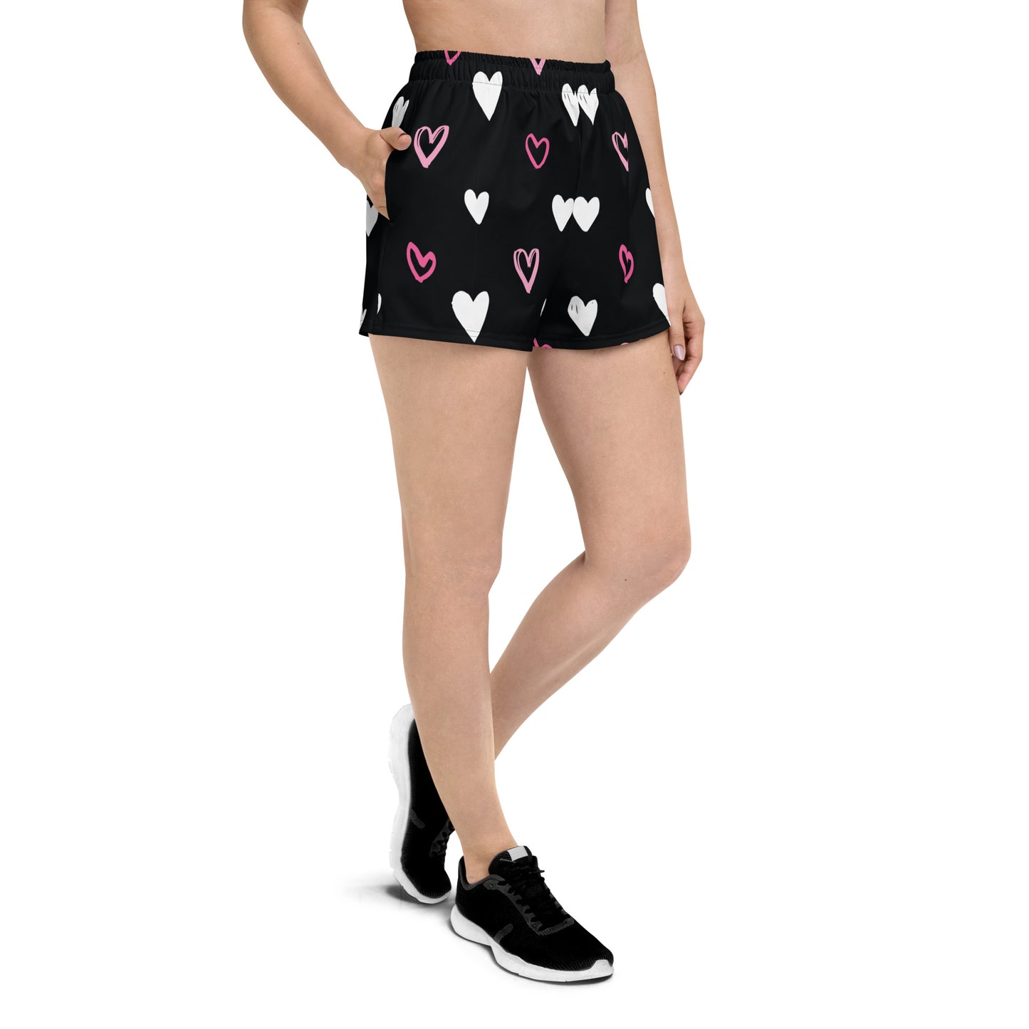 BE MY VALENTINE All-Over Print Unisex Athletic Shorts