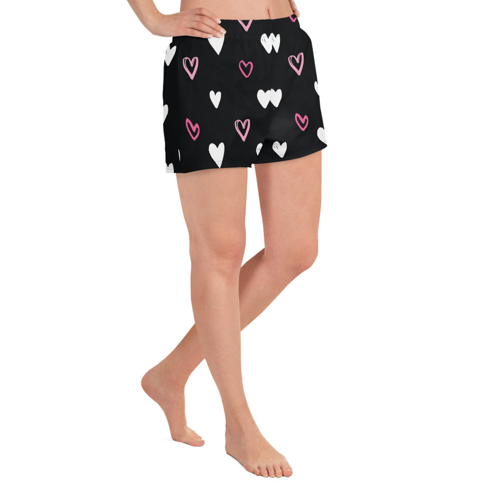 BE MY VALENTINE All-Over Print Unisex Athletic Shorts