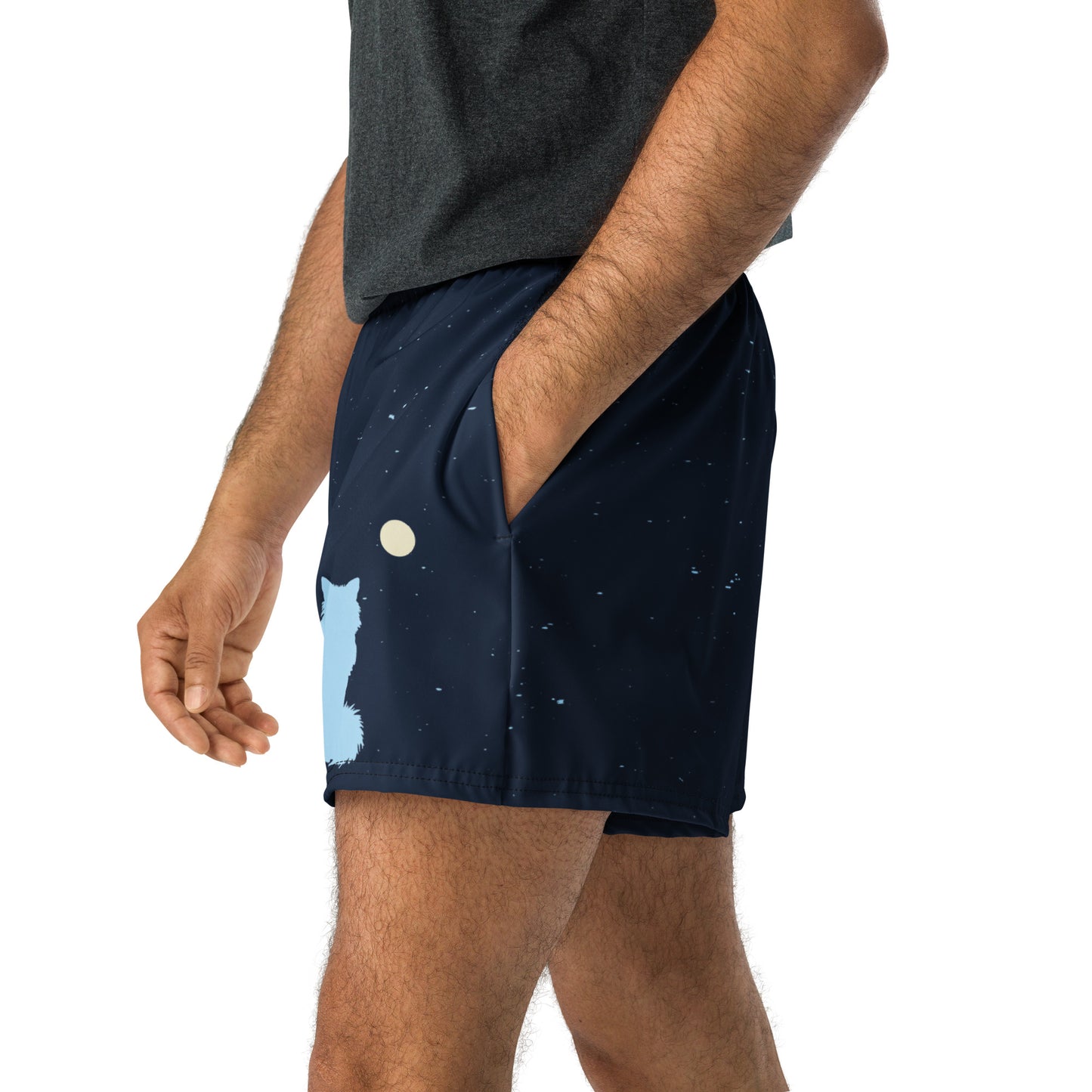 STAR GAZING All-Over Print Unisex Athletic Shorts