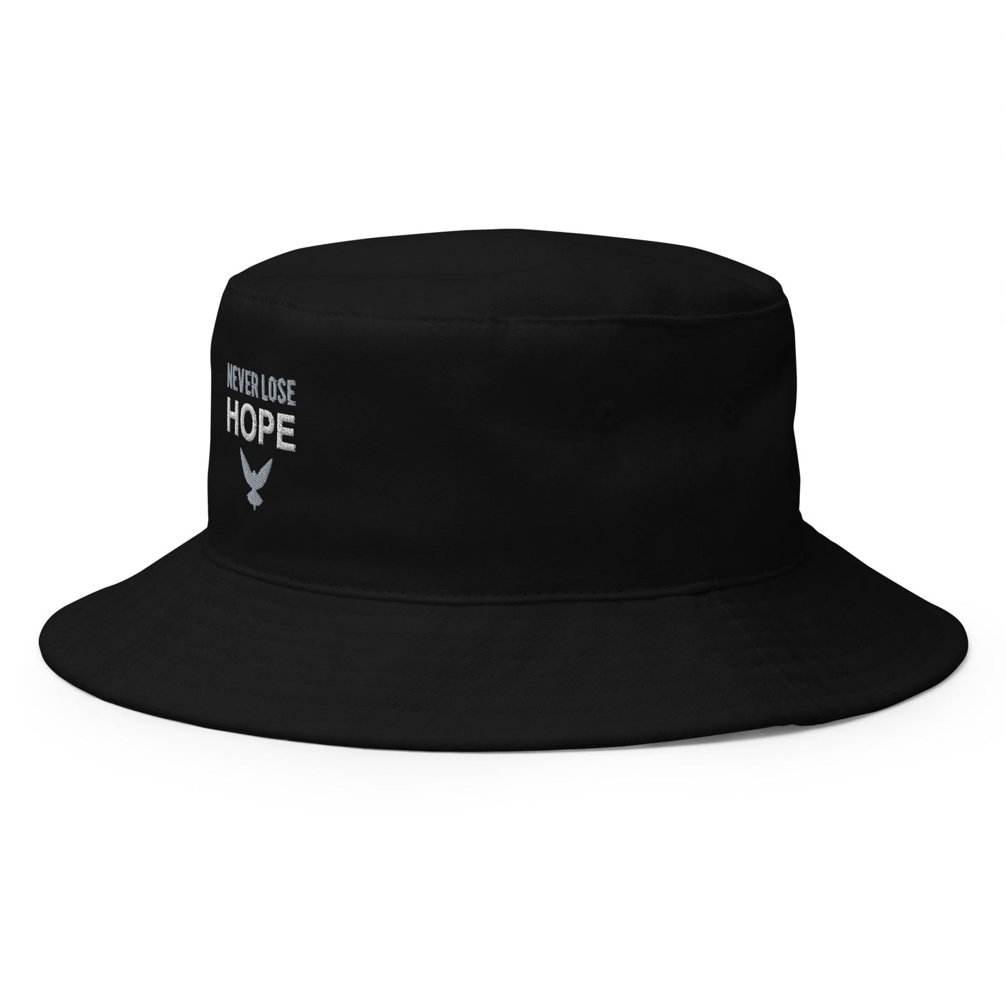 NEVER LOSE HOPE Bucket Hat (Black)