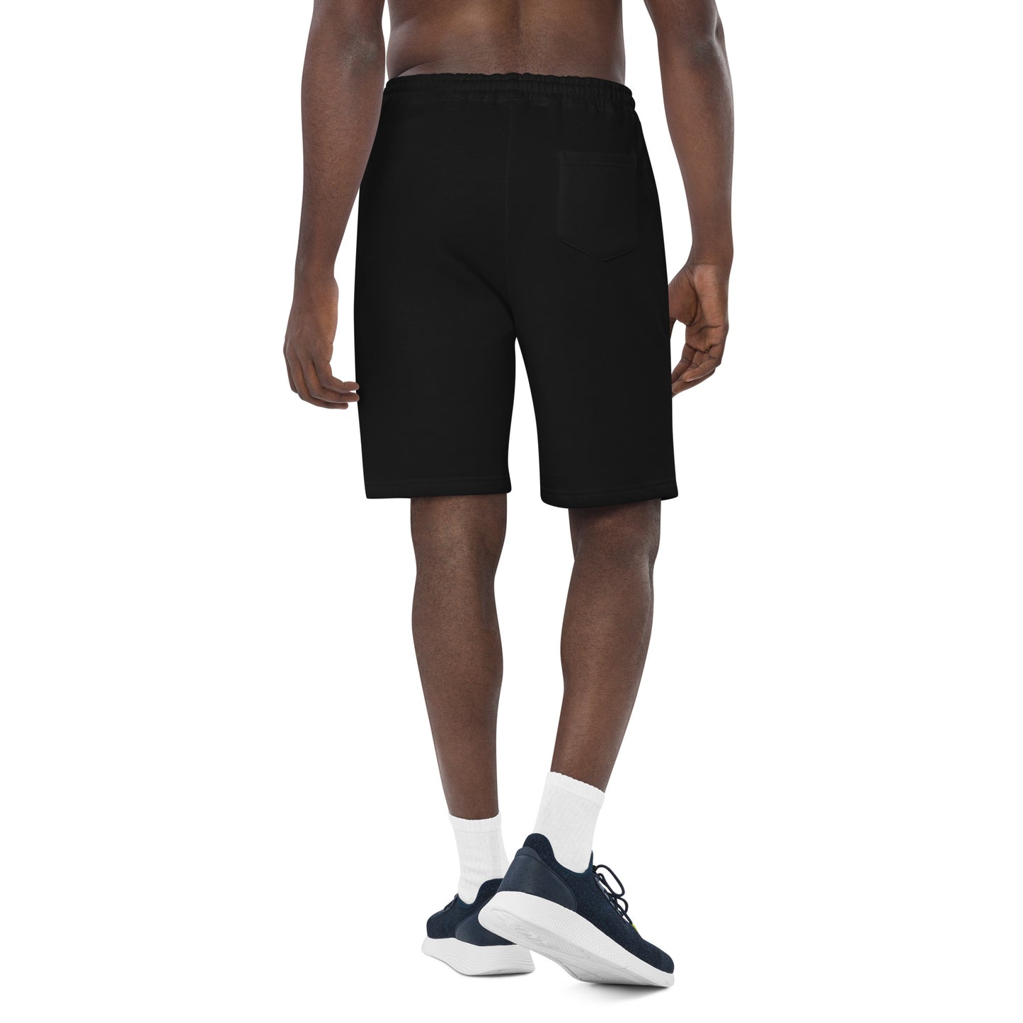 BLACK Men's Fleece Shorts