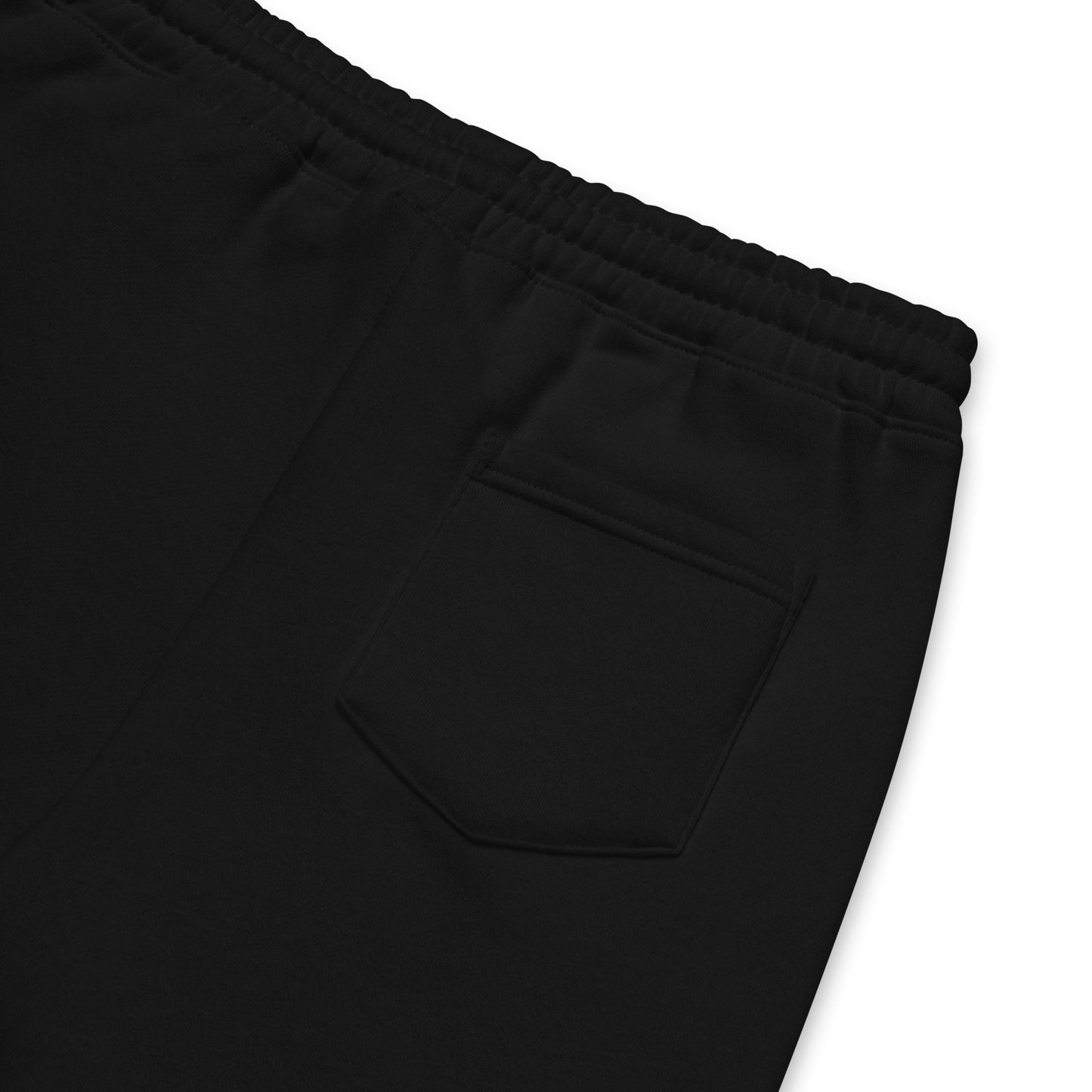 BE PATIENT Fleece Shorts (Black)