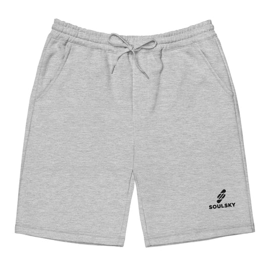 GRAY HEATHER Men's Fleece Shorts
