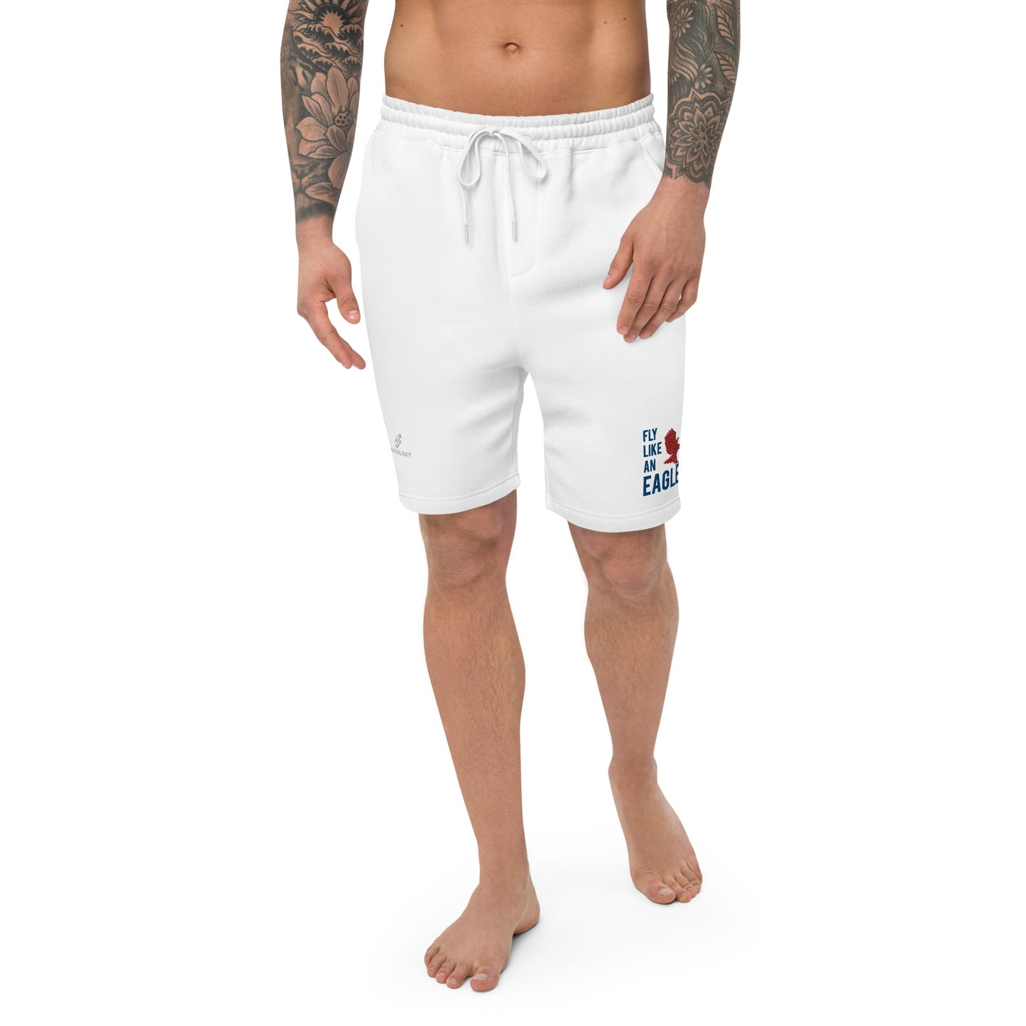 FLY LIKE AN EAGLE Fleece Shorts