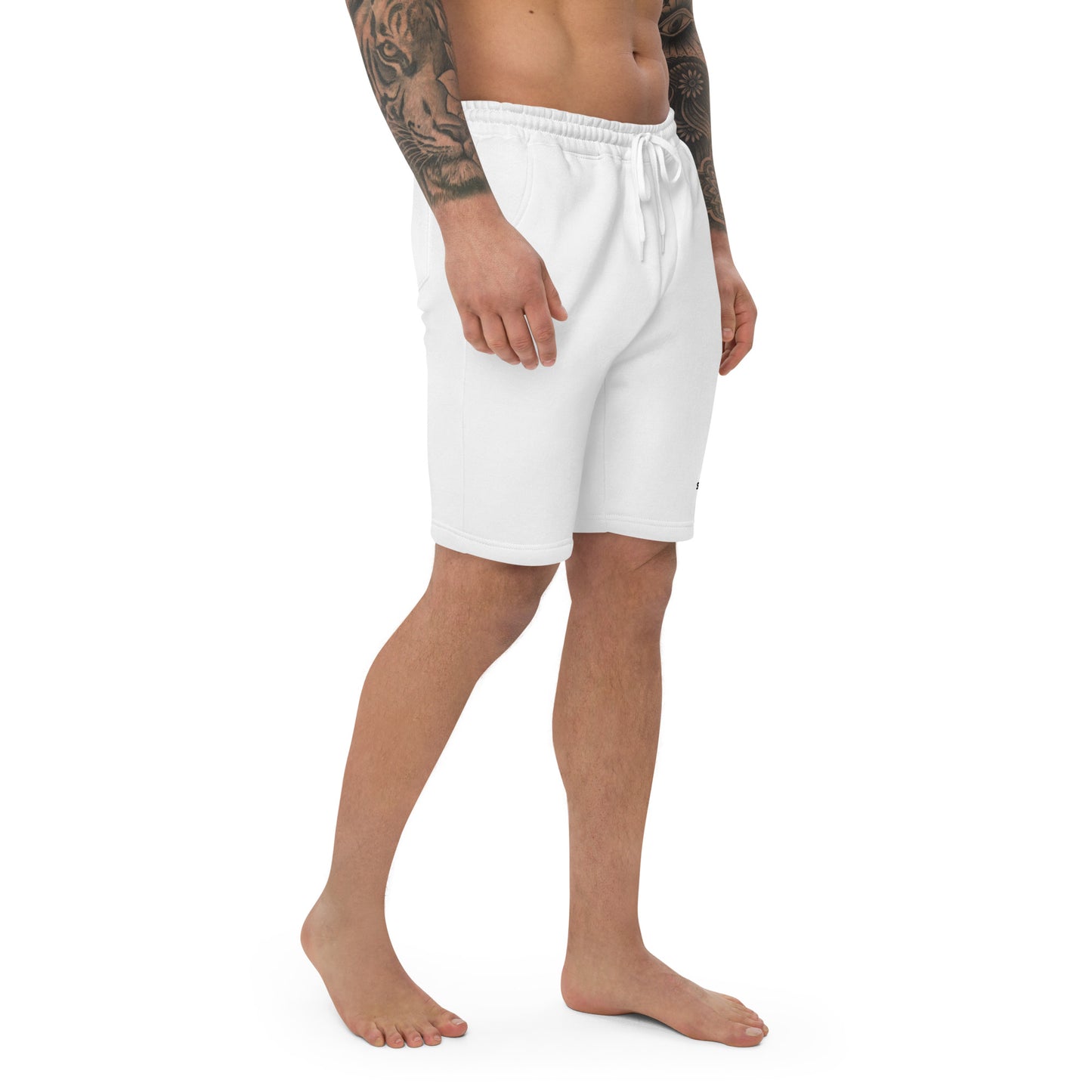 WHITE Men's Fleece Shorts