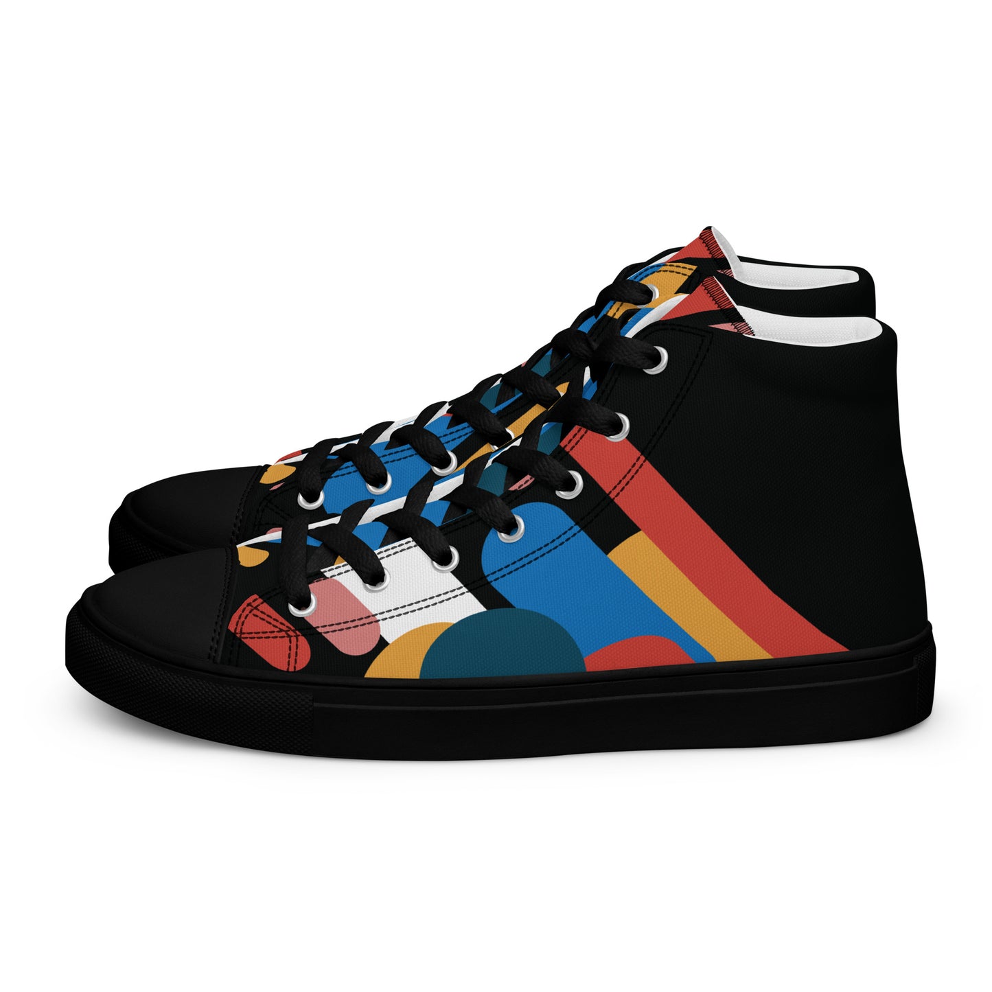 LIGHT STREAK Men’s High Top Canvas Shoes