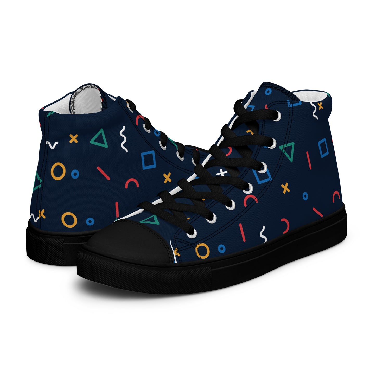 COSMIC Men’s High Top Canvas Shoes