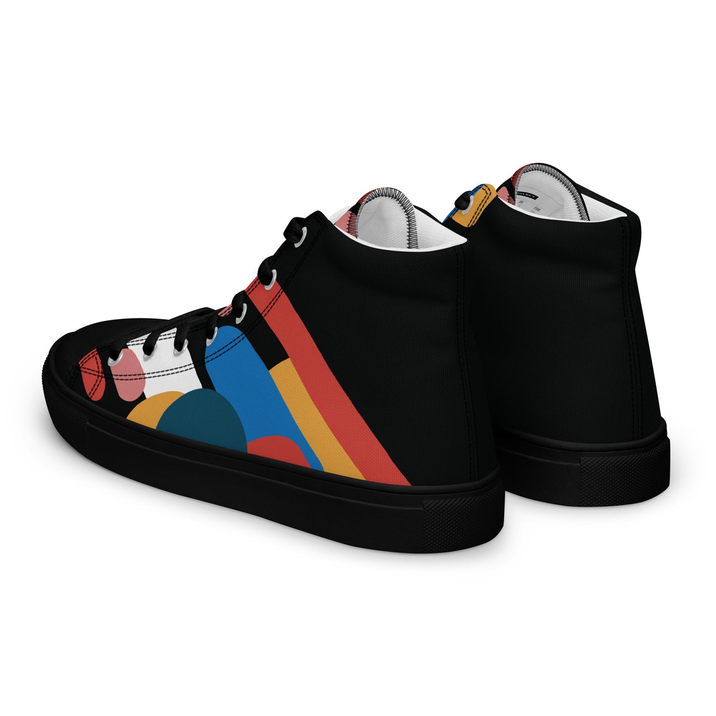 LIGHT STREAK Men’s High Top Canvas Shoes