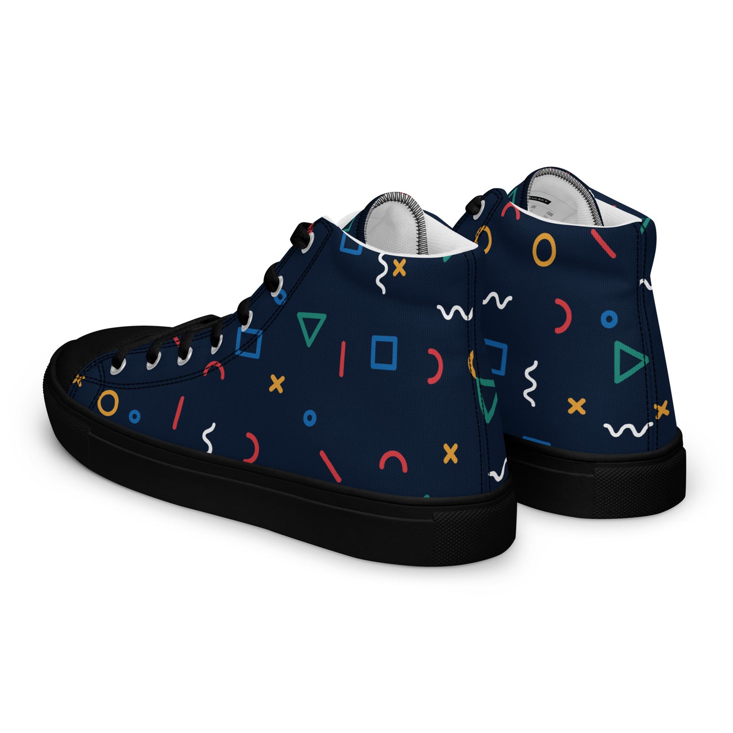 COSMIC Men’s High Top Canvas Shoes