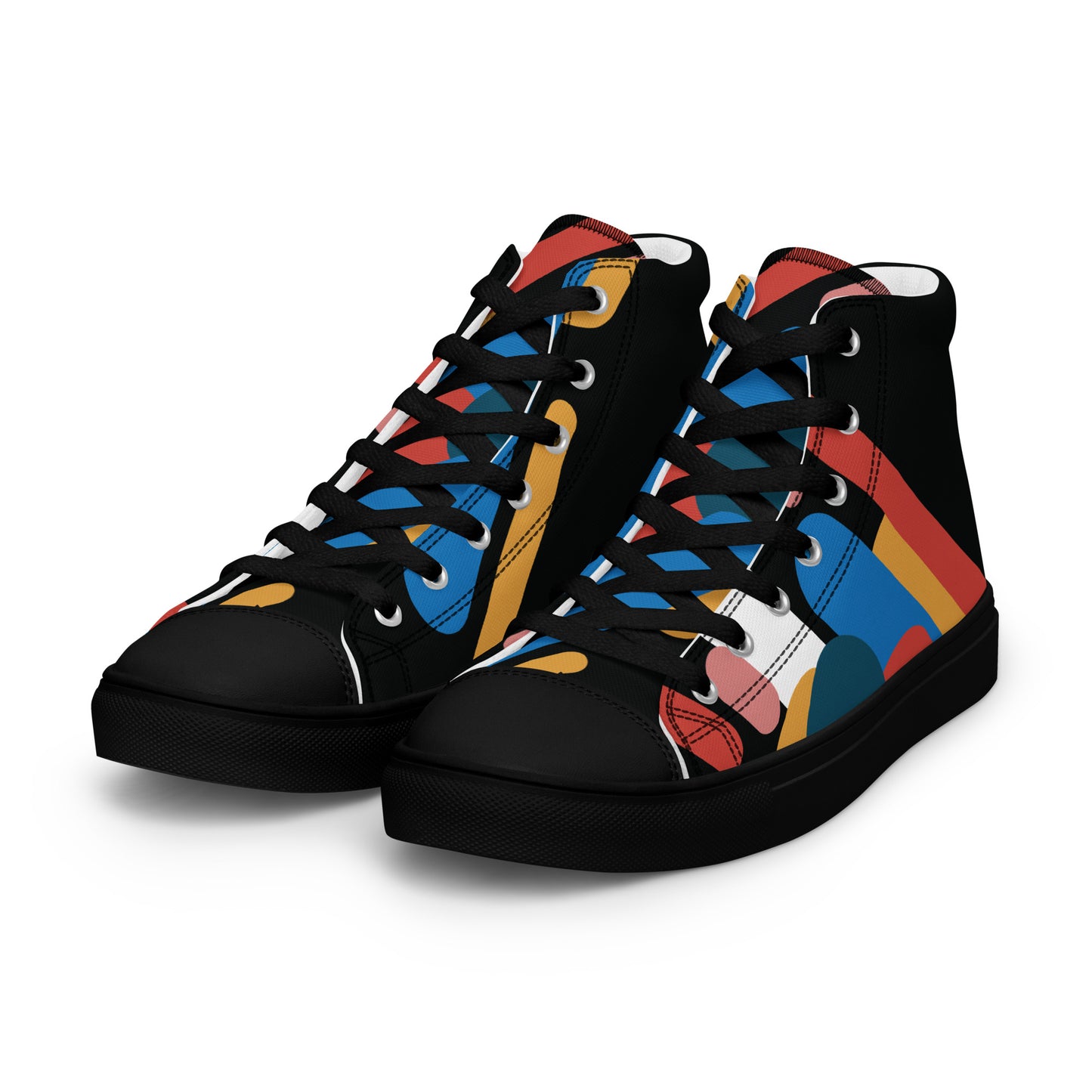 LIGHT STREAK Men’s High Top Canvas Shoes