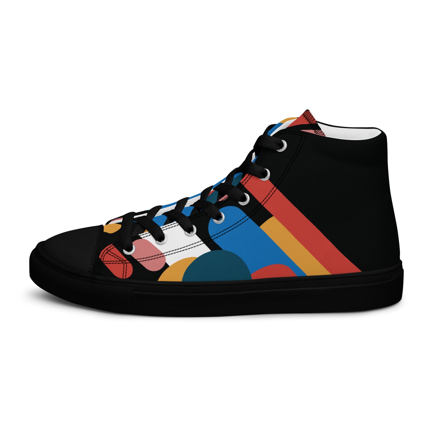 LIGHT STREAK Men’s High Top Canvas Shoes