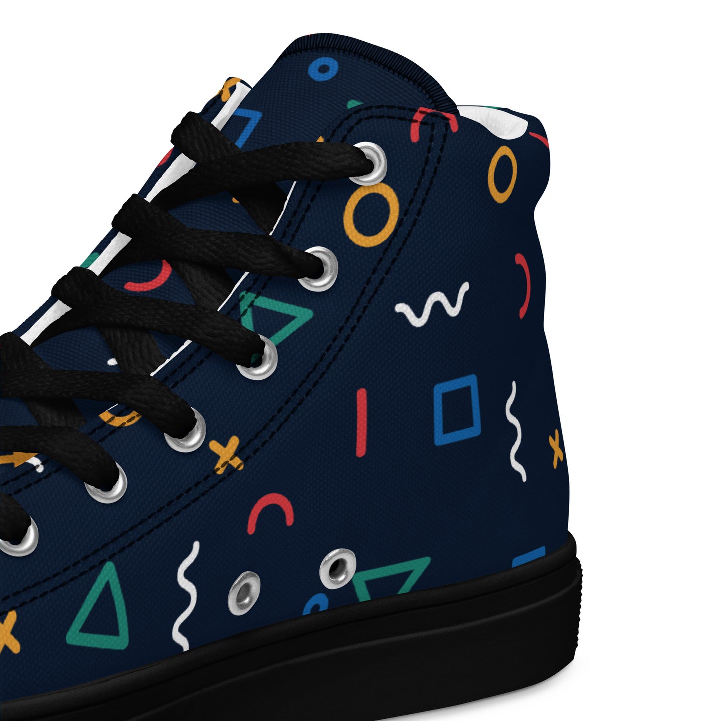 COSMIC Men’s High Top Canvas Shoes