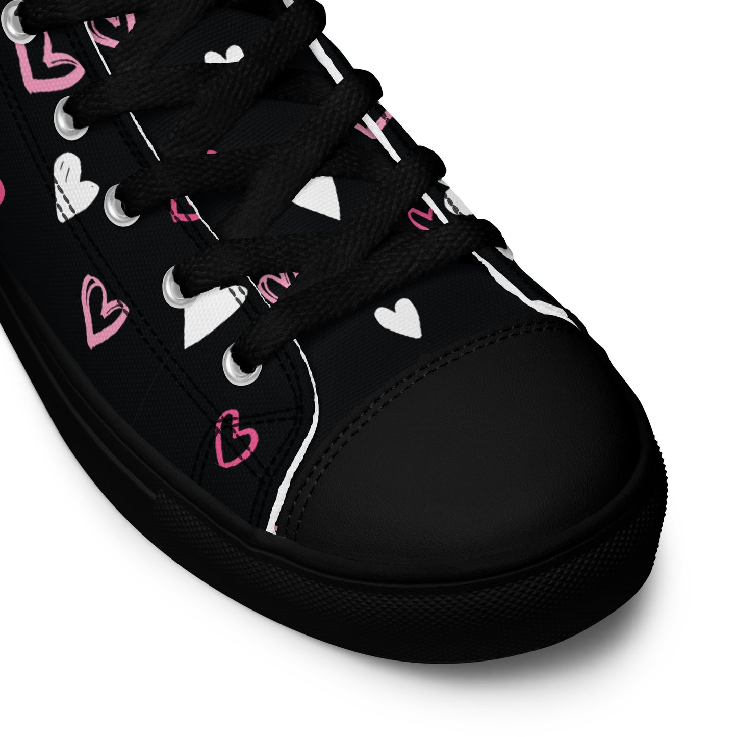 BE MY VALENTINE Men’s High Top Canvas Shoes