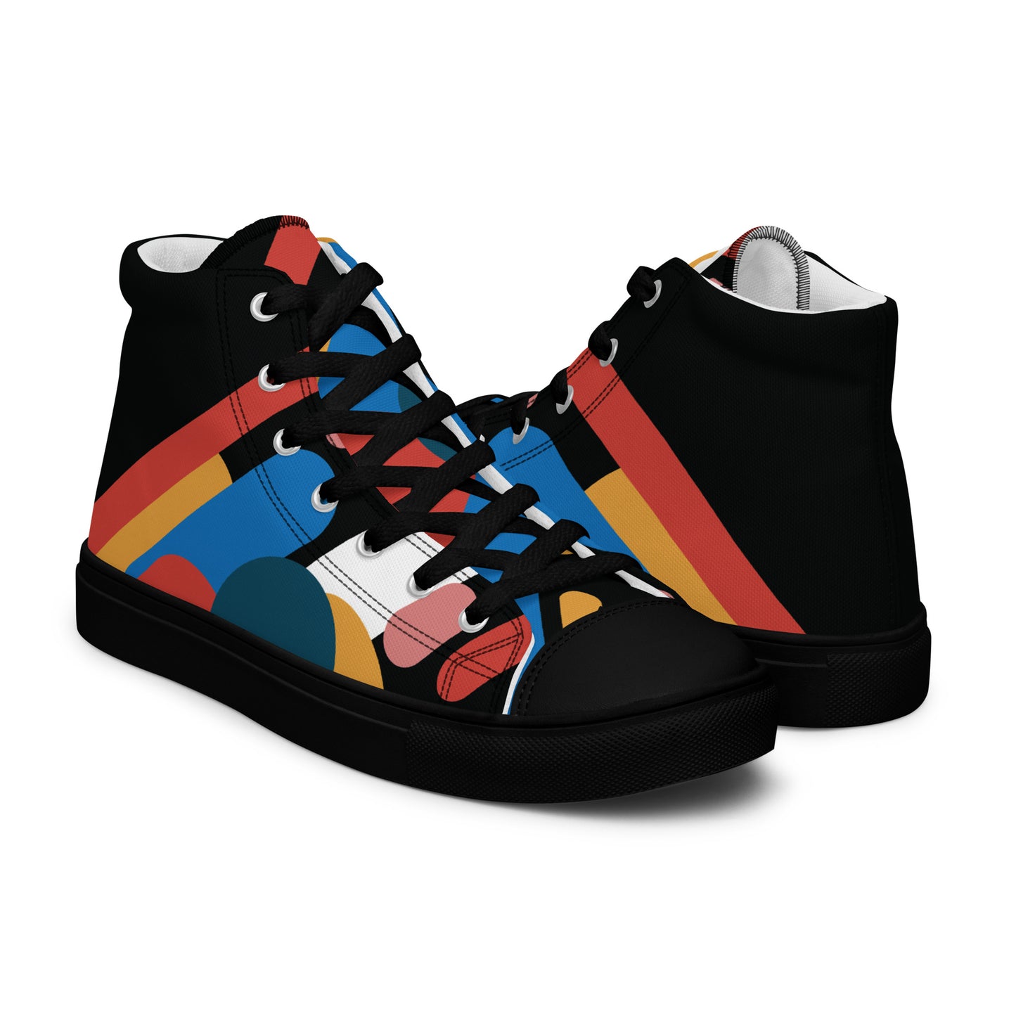 LIGHT STREAK Men’s High Top Canvas Shoes