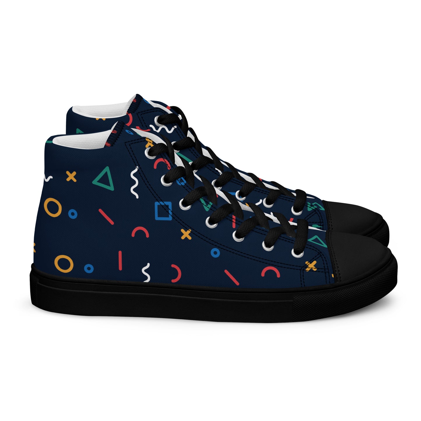 COSMIC Men’s High Top Canvas Shoes