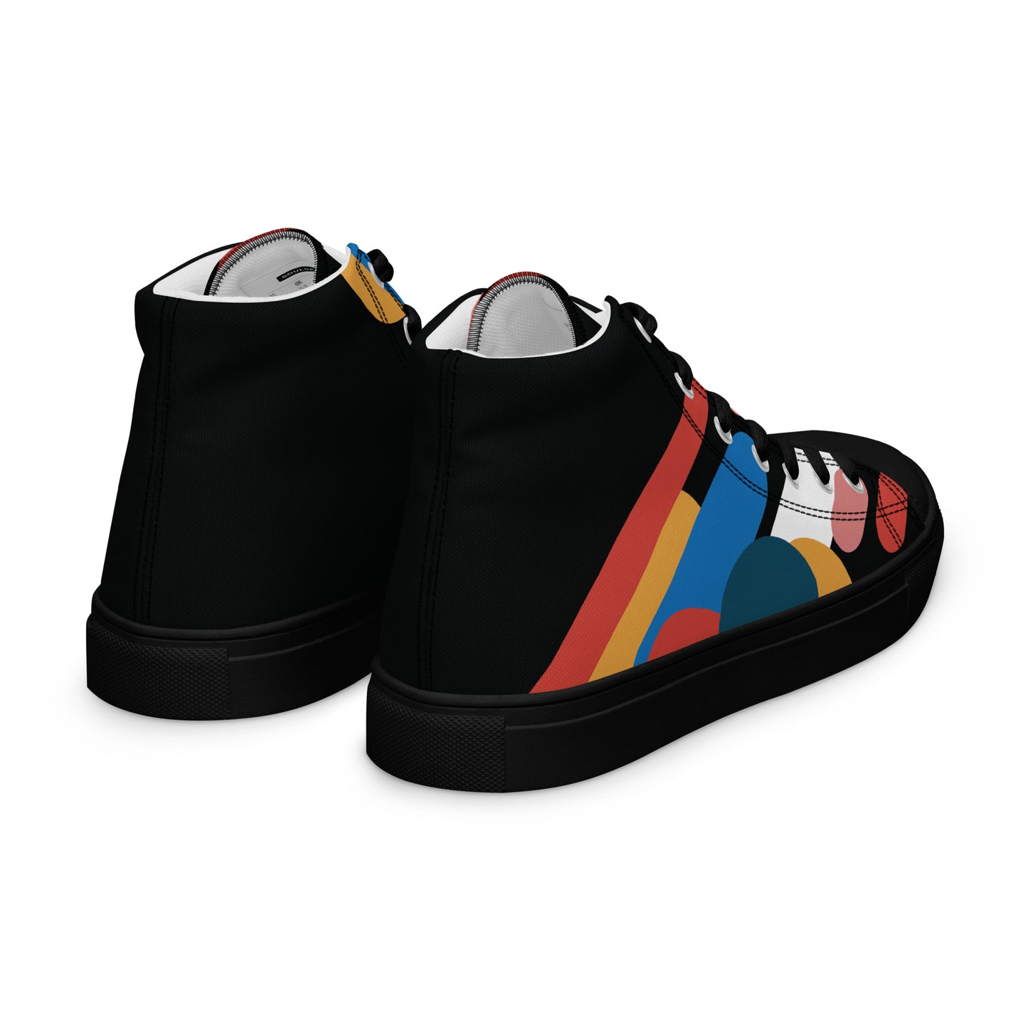 LIGHT STREAK Men’s High Top Canvas Shoes