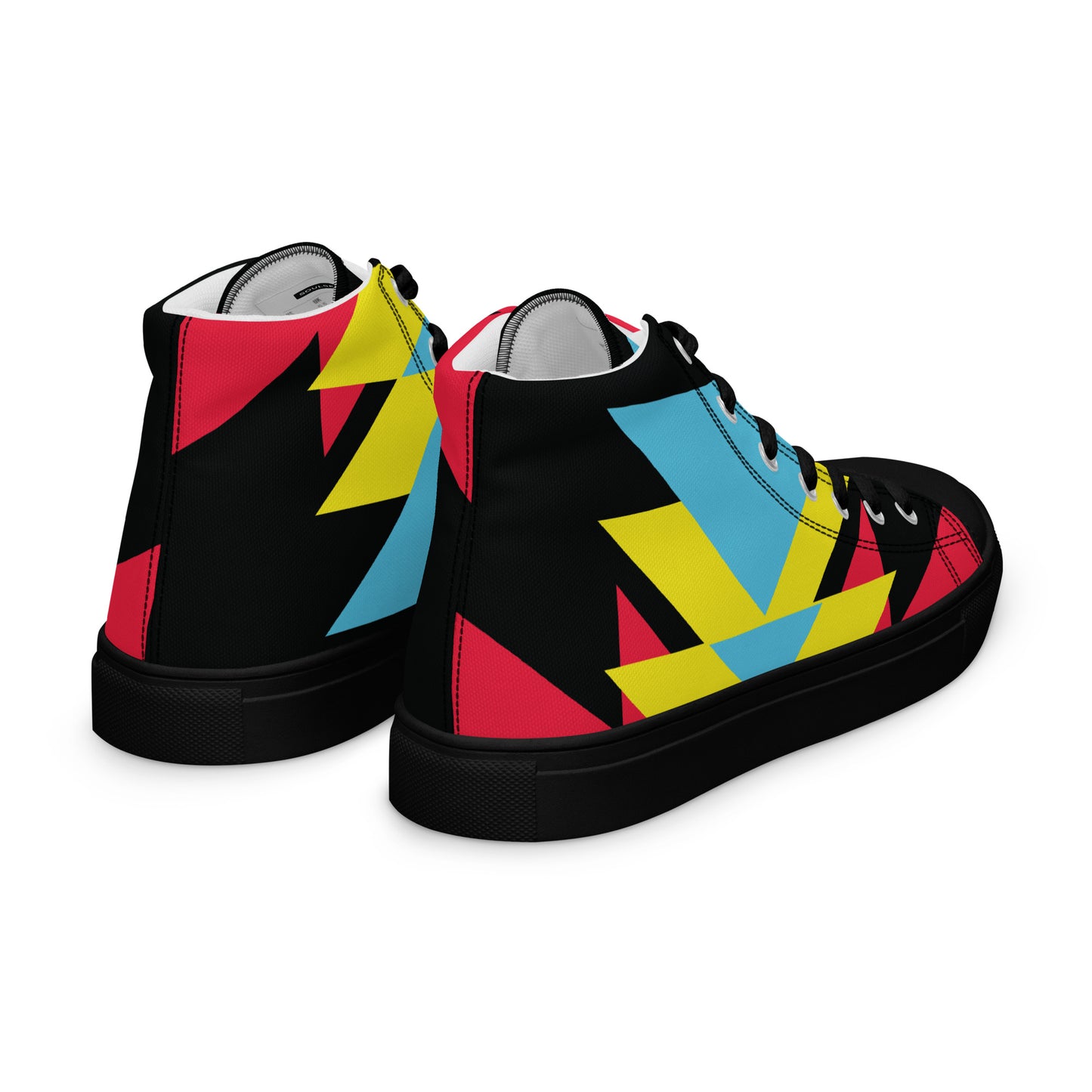 BE BRAVE Men’s High Top Canvas Shoes