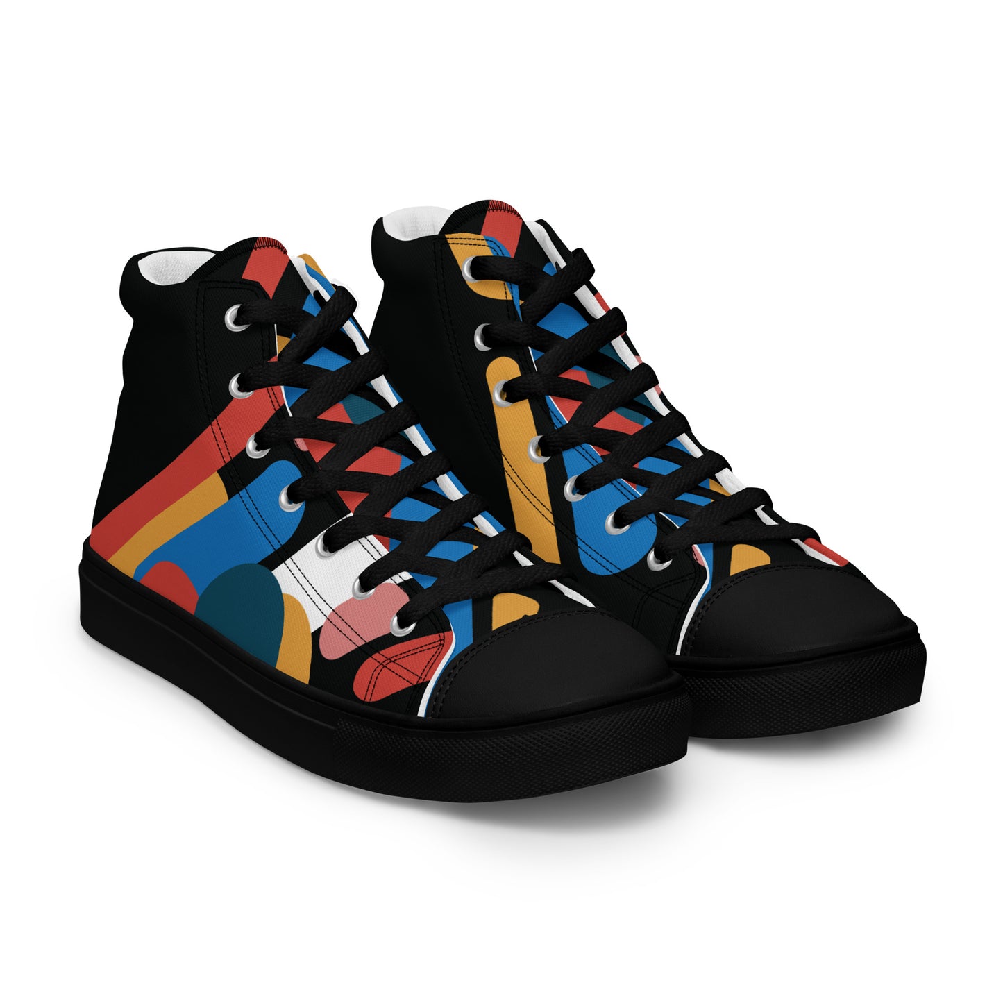 LIGHT STREAK Men’s High Top Canvas Shoes