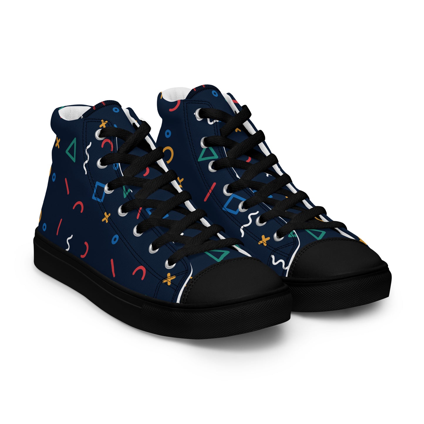 COSMIC Men’s High Top Canvas Shoes