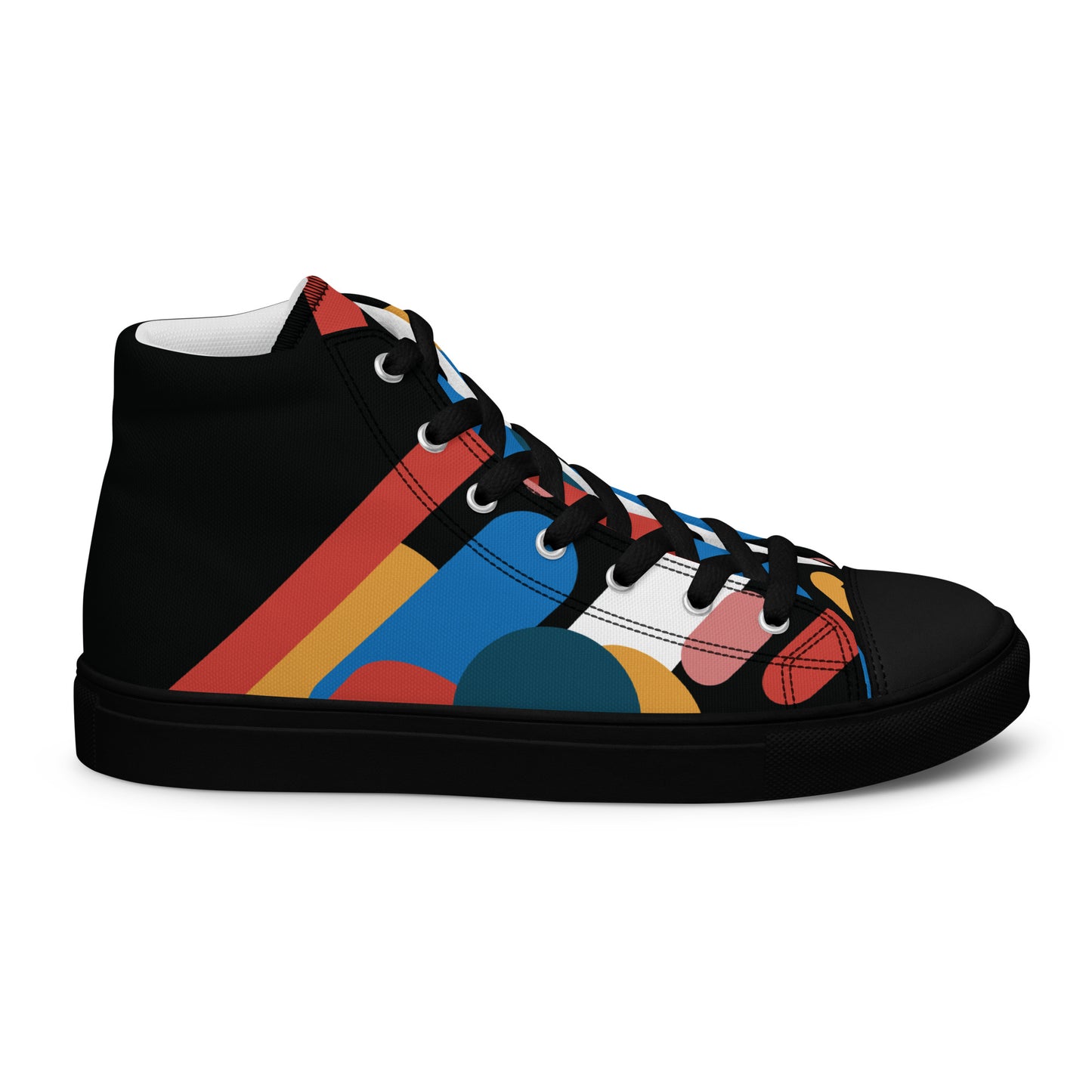 LIGHT STREAK Men’s High Top Canvas Shoes